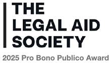 THE LEGAL AID SOCIETY 2025 Pro Bono Publico Award