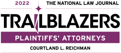 The National Law Journal Trailblazers Plaintiffs' Attorneys 2022 - Courtland L. Reichman